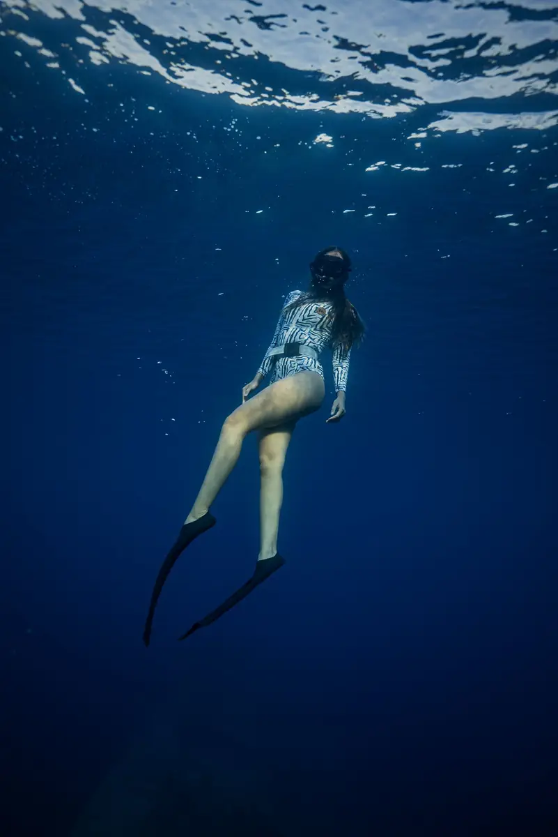 Flavia underwater