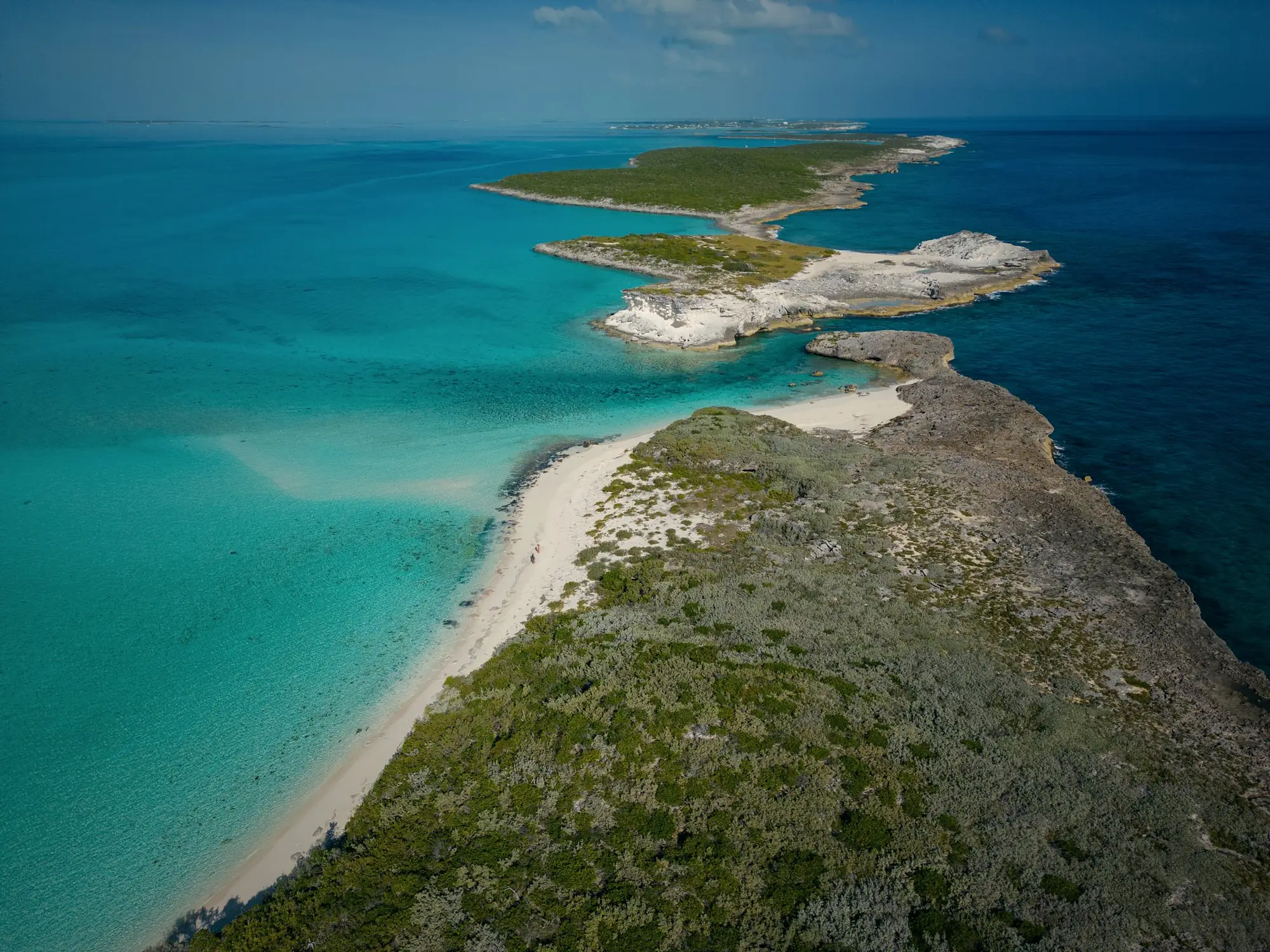 Remote lagoon anchorage